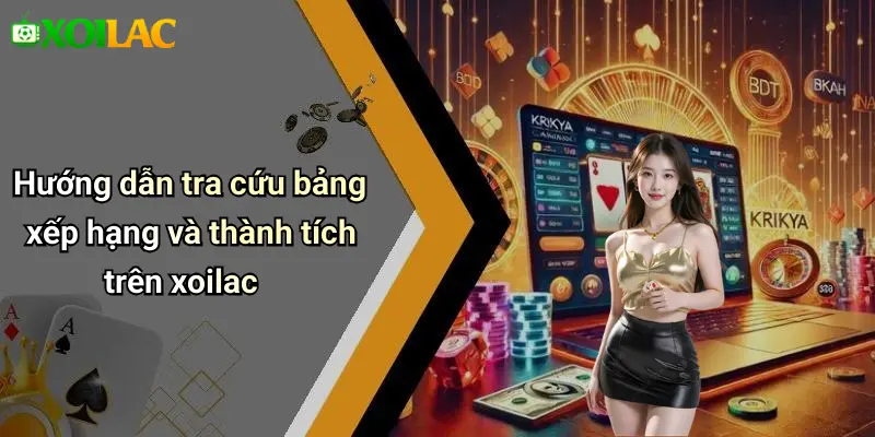 Hướng dẫn tra cứu bảng xếp hạng và thành tích trên xoilac