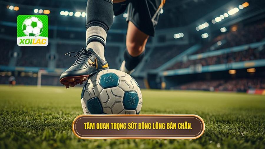 1. Tầm quan trọng sút bóng lòng bàn chân.