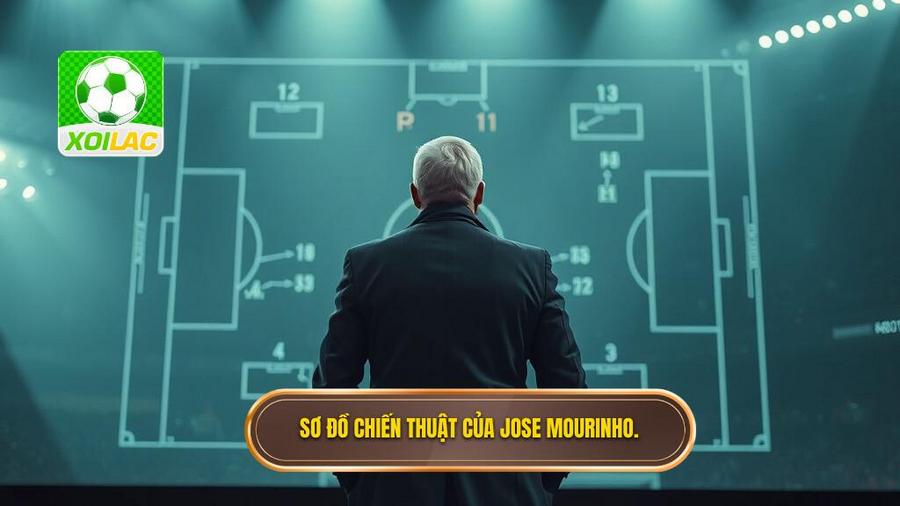Các sơ đồ chiến thuật kinh điển của Jose Mourinho