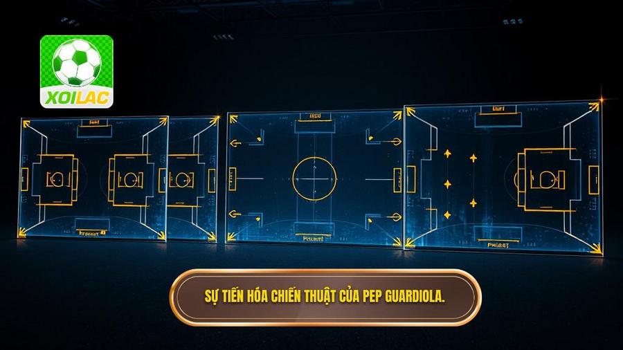 Sự tiến hóa của Chiến thuật Pep Guardiola qua các thời kỳ