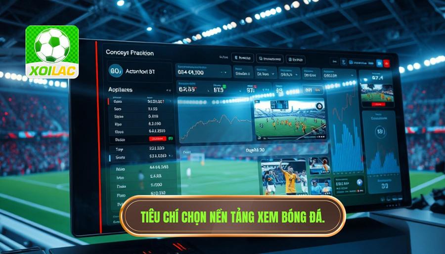 Các tiêu chí lựa chọn nền tảng theo dõi trận đấu trực tiếp uy tín