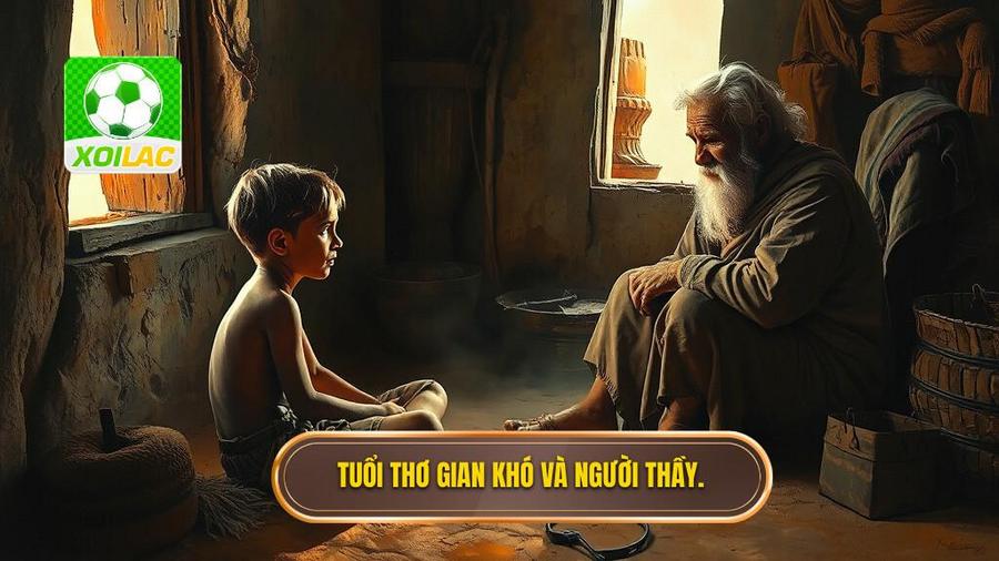 Tuổi thơ gian khó và người thầy vĩ đại nhất