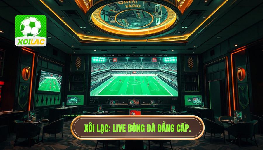 Live bóng đá hôm nay cực nóng: Trải nghiệm không gian sân cỏ rực lửa cùng XÔI LẠC