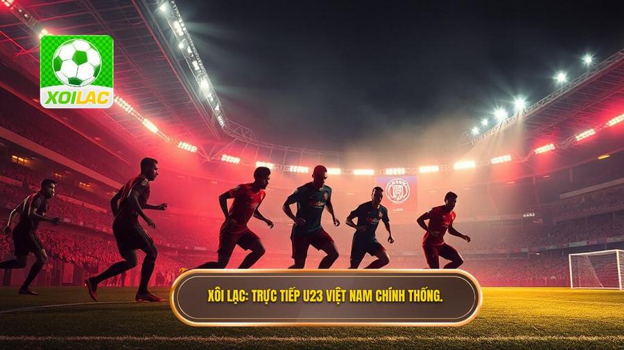 Xem U23 Việt Nam trực tiếp hôm nay - Link chuẩn HD tại Xôi Lạc