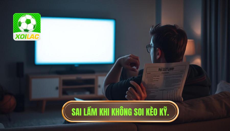 Không tìm hiểu kỹ thông tin trước trận đấu