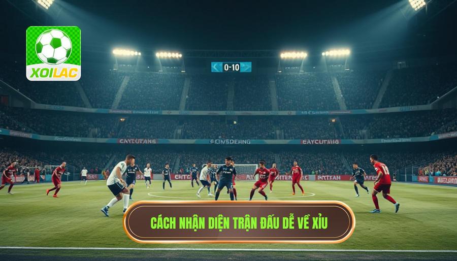 Đặc điểm nhận diện những trận đấu dễ về xỉu nhất
