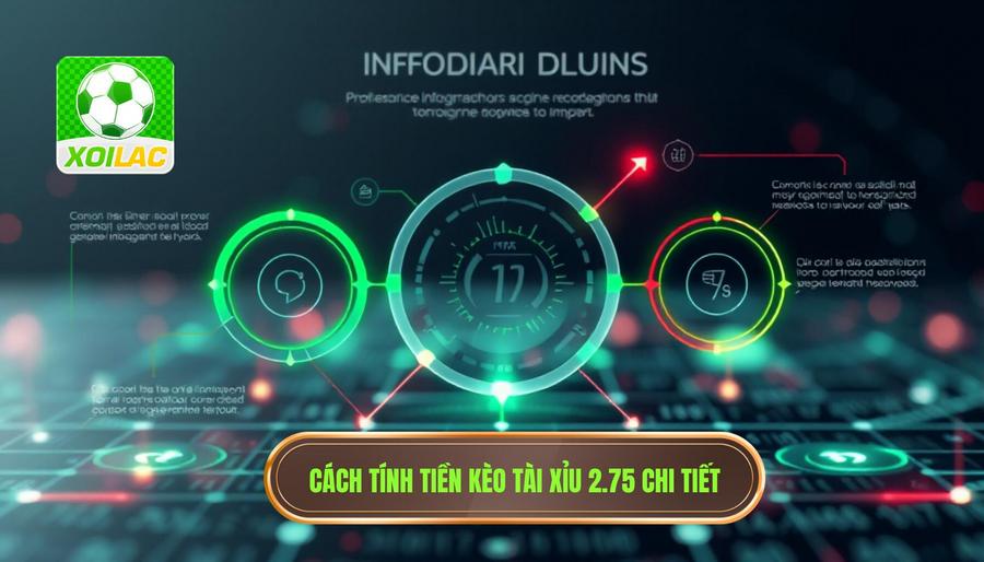 Bảng tổng hợp cách tính tiền kèo tài xỉu 2.75