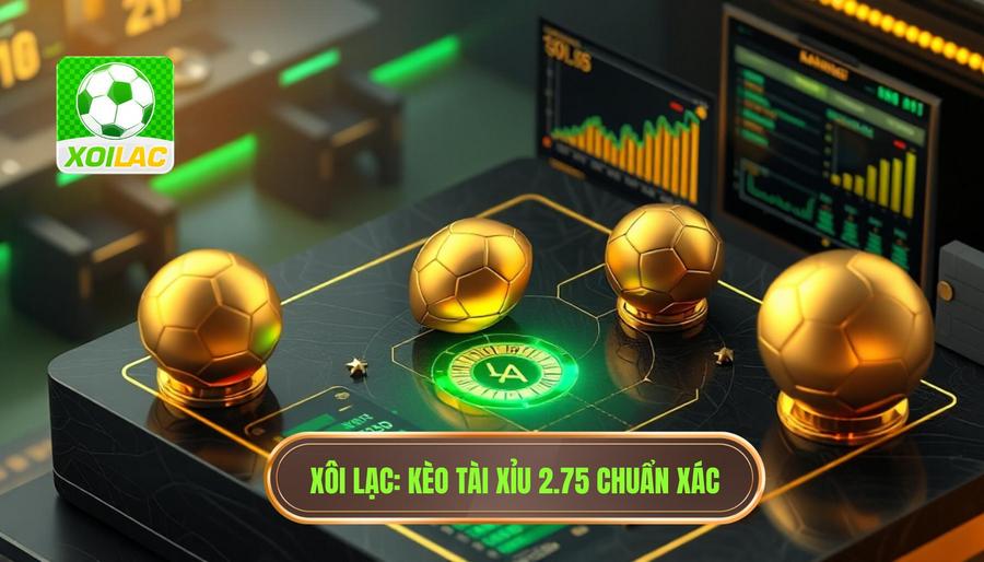 Kèo tài xỉu 2.75 có ý nghĩa gì? Cách đọc và mẹo soi kèo chuẩn nhất