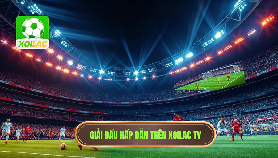 Các giải đấu hấp dẫn được phát sóng trên Xoilac bóng đá 24h